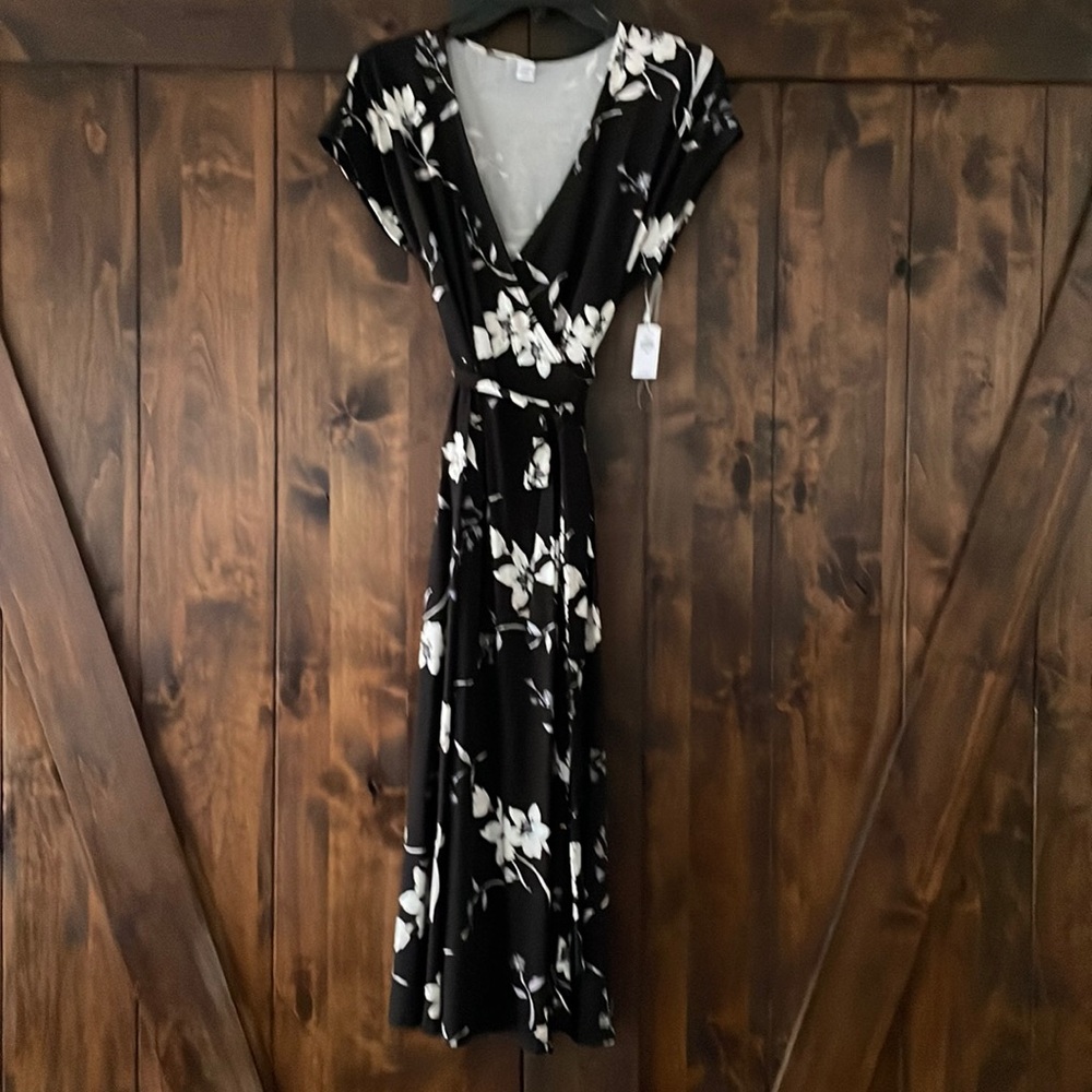 Fit and Flare wrap dress!
